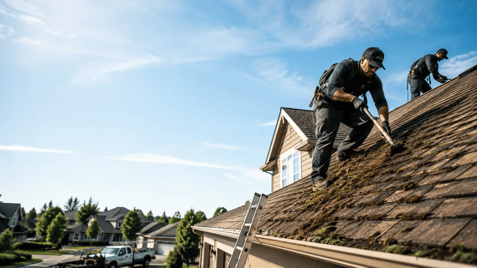 Roof Moss Removal in Goodrich, ND near me